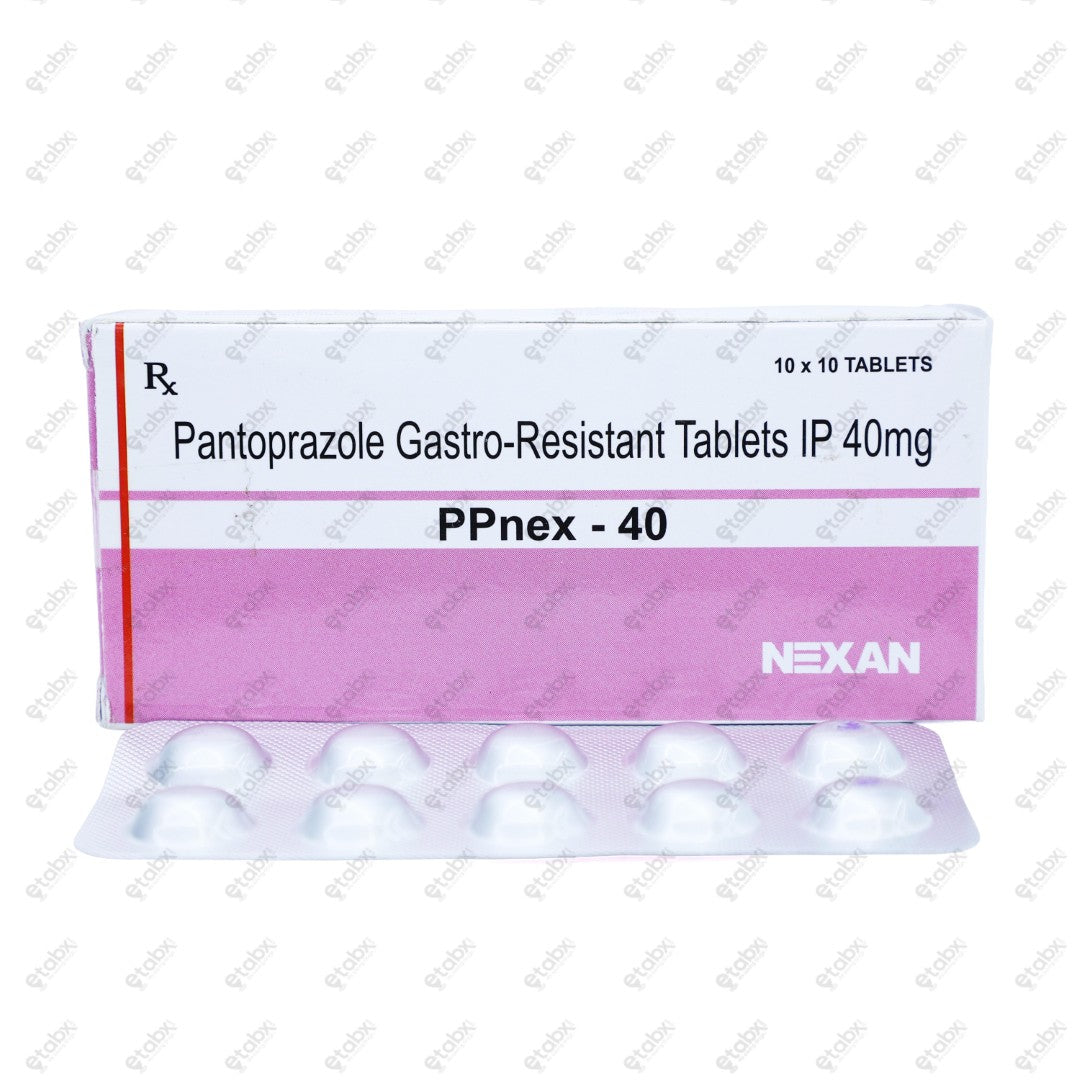 PPNEX 40mg Tablet 10's