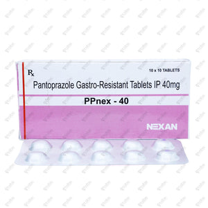 PPNEX 40mg Tablet 10's