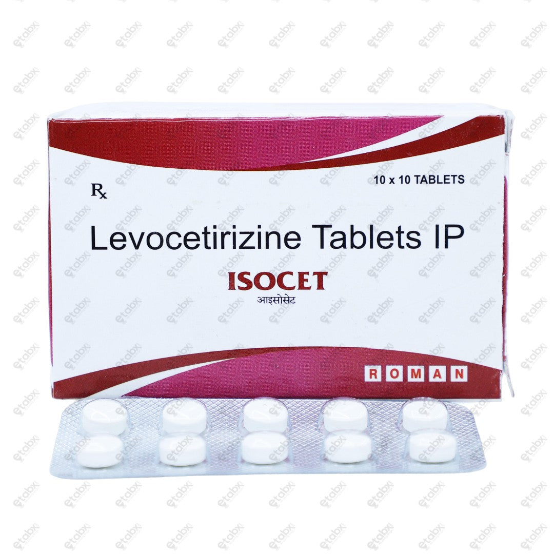 Isocet Tablets 10's