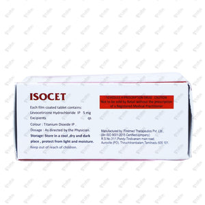 Isocet Tablets 10's