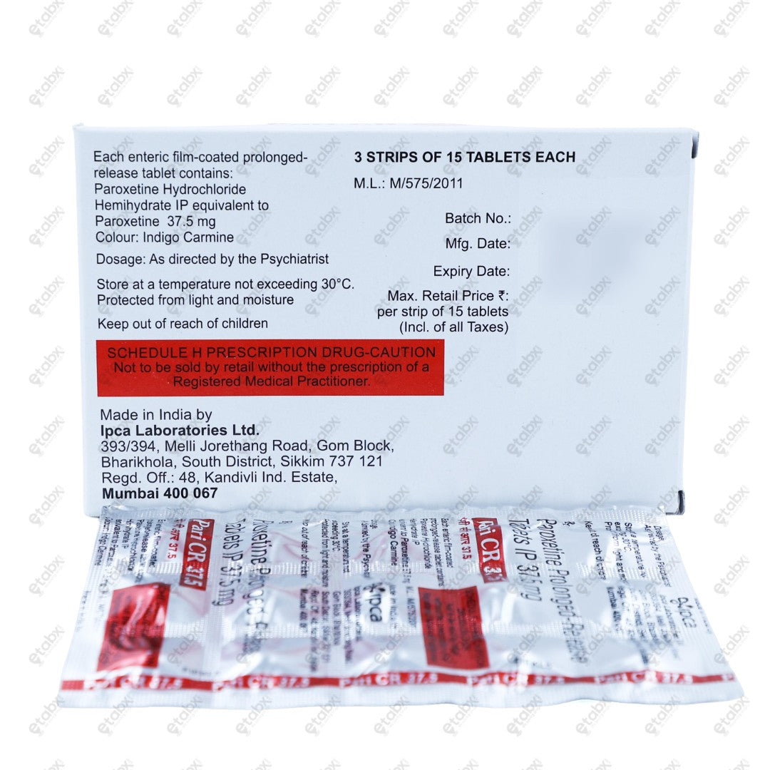 Pari CR 37.5 Tablet 15's