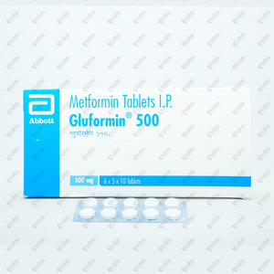 GLUFORMIN 500mg Tablet