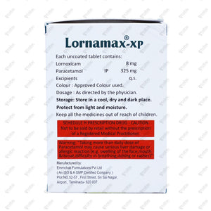 Lornamax XP Tablets 10's