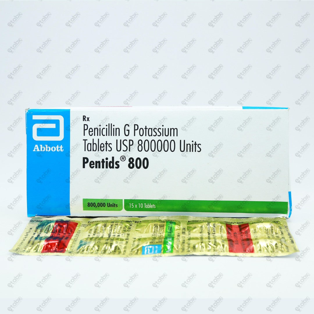 Pentids 800mg Tablet 10's