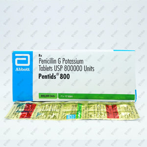 Pentids 800mg Tablet 10's