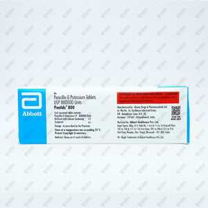 Pentids 800mg Tablet 10's