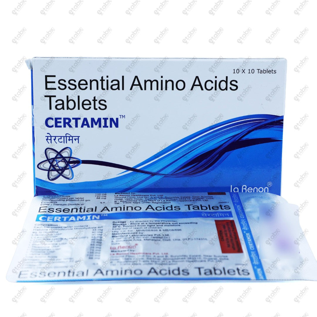 Certamin Tablet 10's