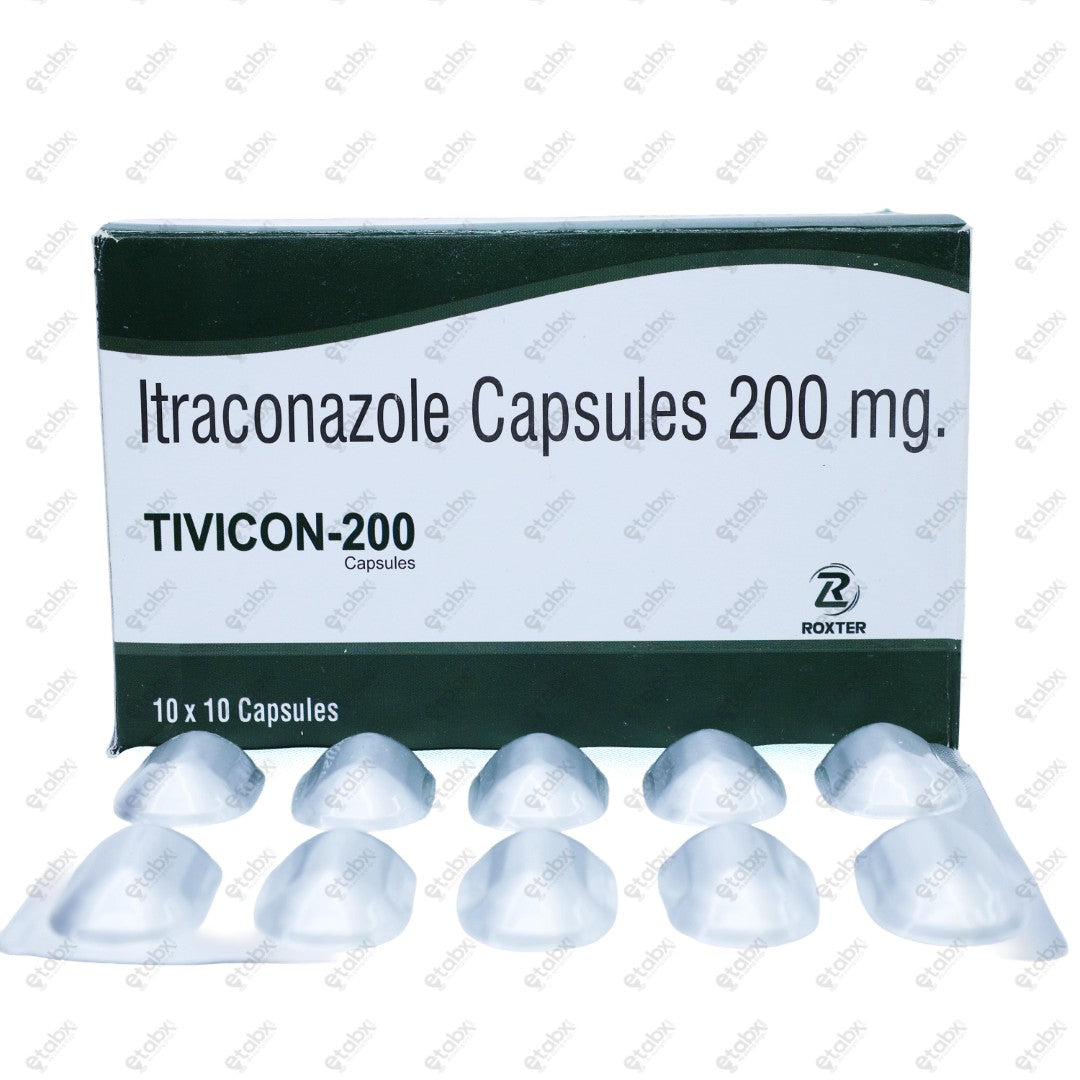 Tivicon 200mg Capsule 10s