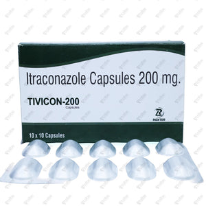 Tivicon 200mg Capsule 10s