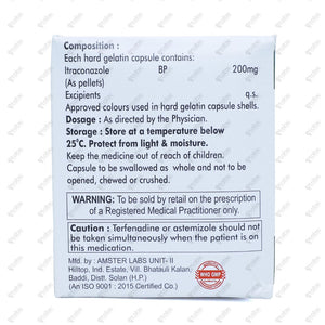 Tivicon 200mg Capsule 10s