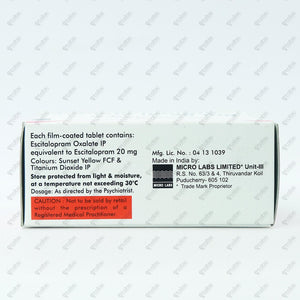 S CELEPRA 20mg Tablet