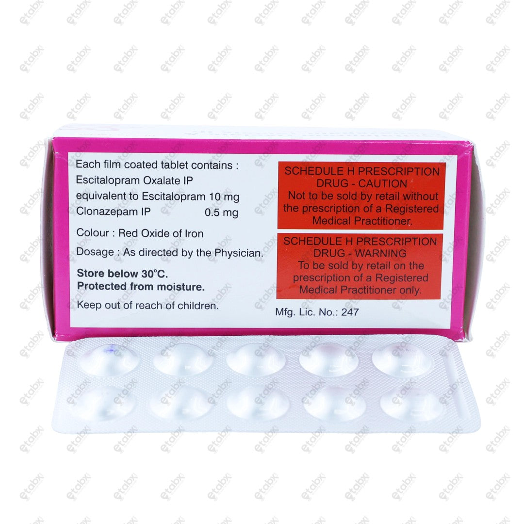 Escigress CZ 0.5 Tablets 10's
