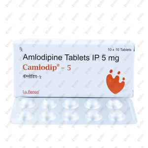 Camlodip 5mg Tablets 10's