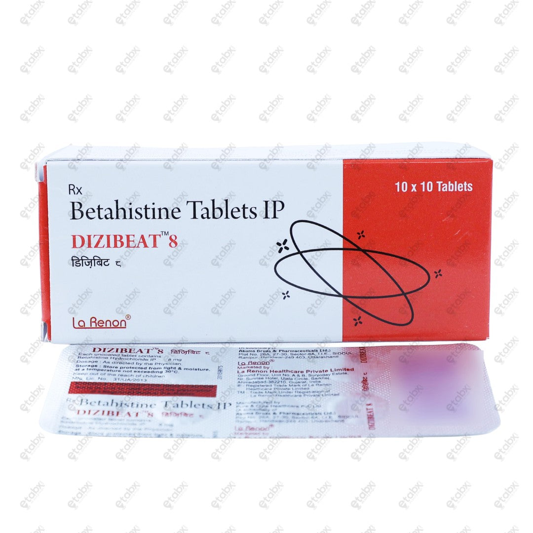 Dizibeat 8mg Tablet 10s