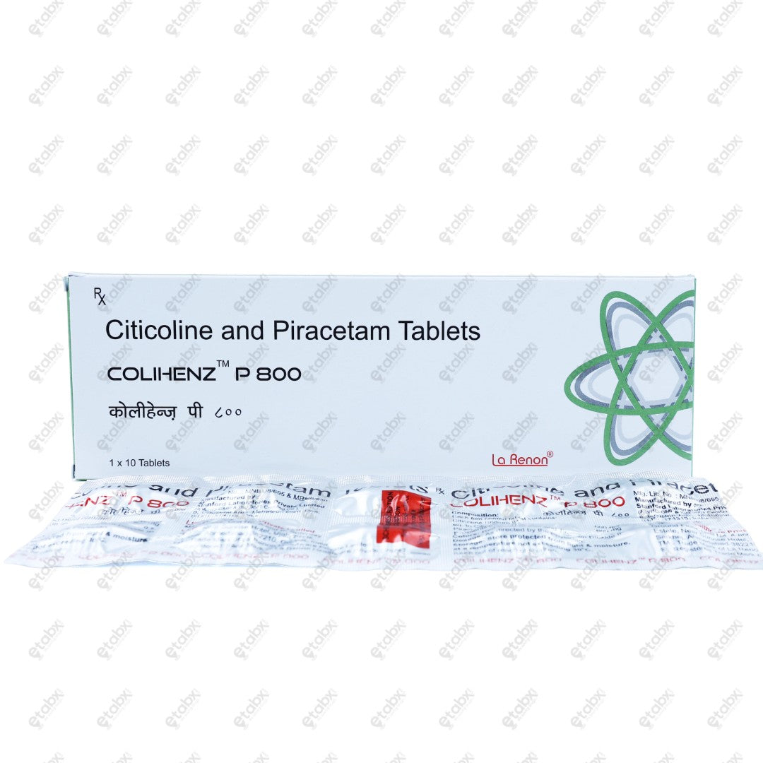Colihenz P 800mg Tablets 10's