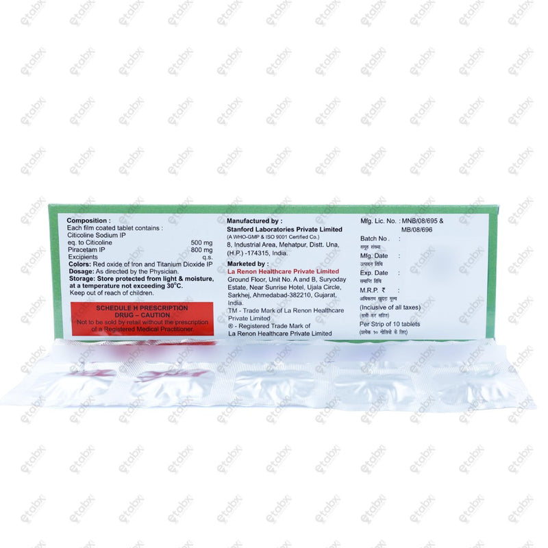 Colihenz P 800mg Tablets 10's