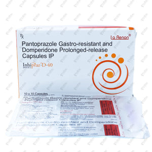 Inhipraz D 40 Capsule 10s