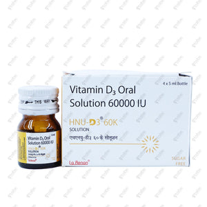 HNU D3 60,000 IU Solution 1's