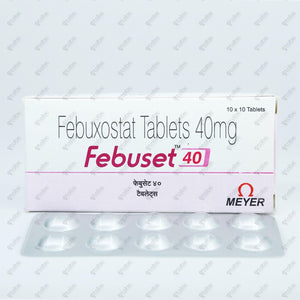 Febuset 40mg Tablet 10's