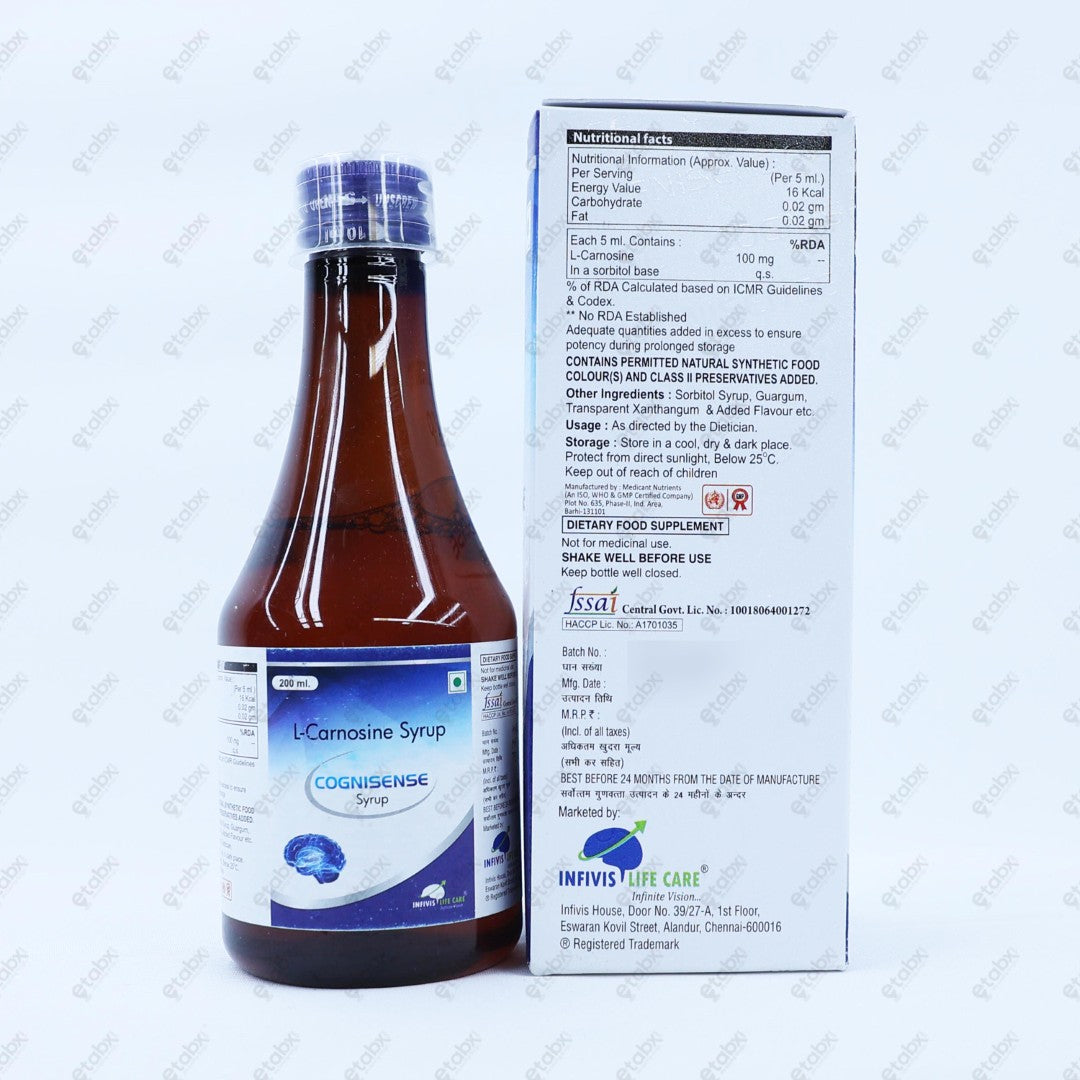 Cognisense Syrup 200ml