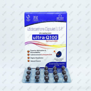 Ultra Q 100mg Capsule 30's