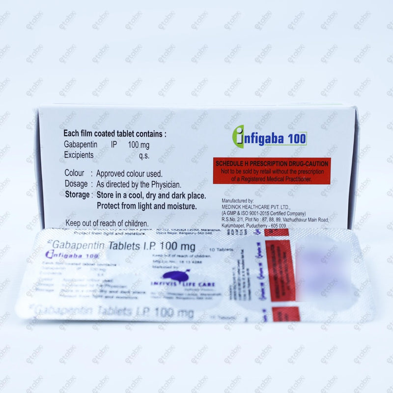Infigaba 100MG Tablet 10's