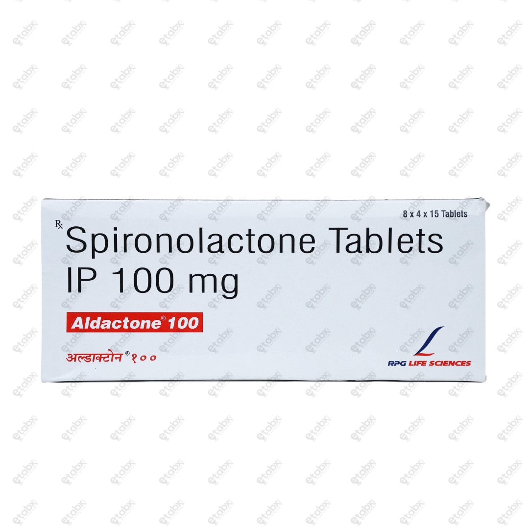 Aldactone 100mg Tablet 15's