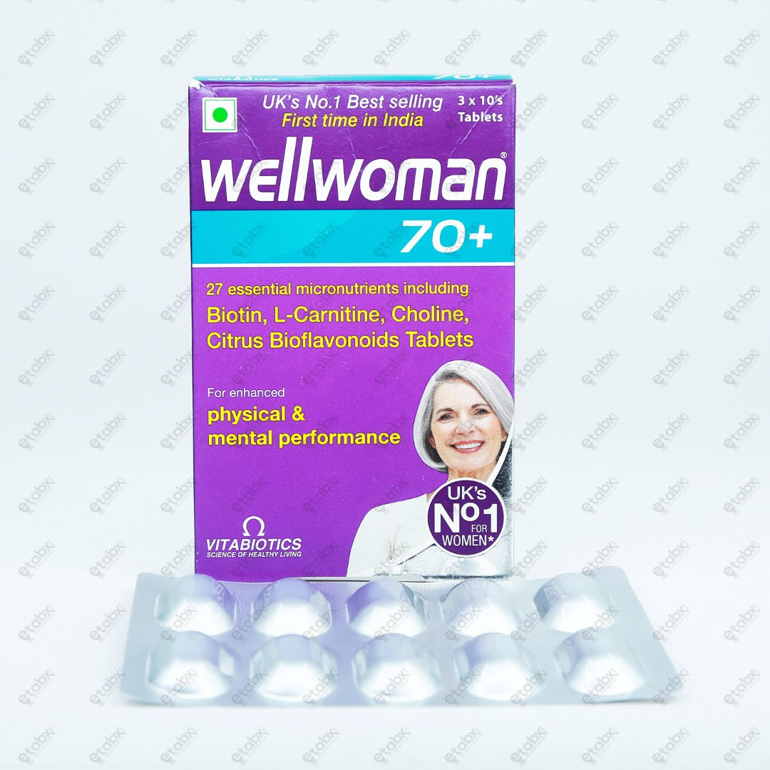 Wellwomen 70+ Tablets 30's Women