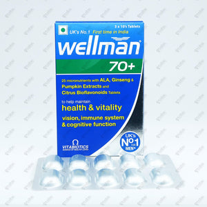 Wellman 70+ Tablet 30's