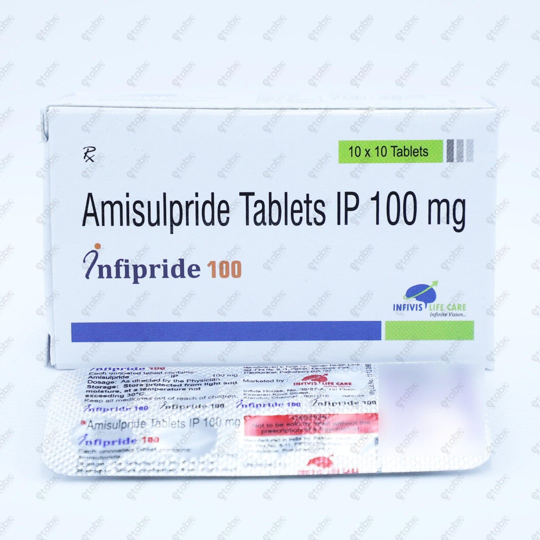 Infipride 100MG Tablet 10's