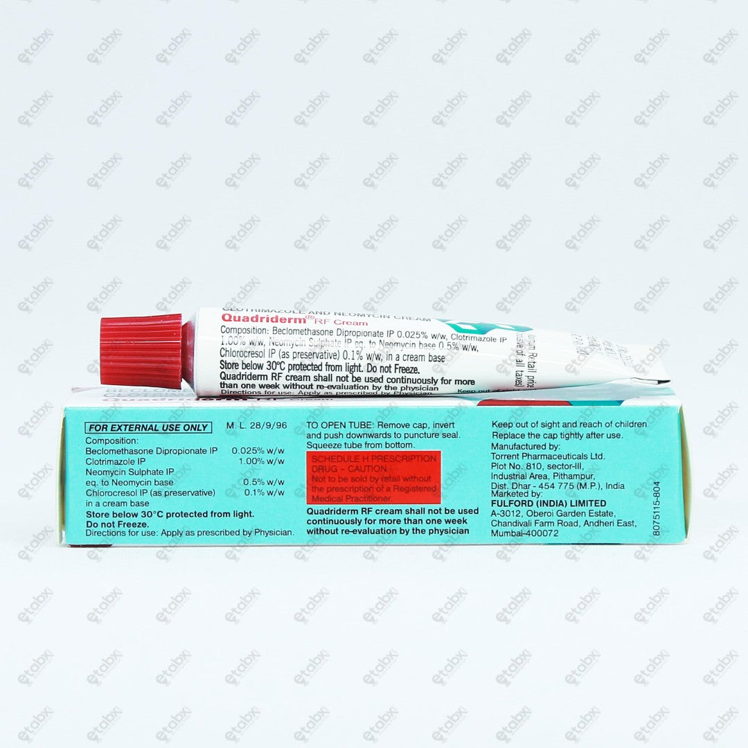 Quadriderm Ointment 5gm