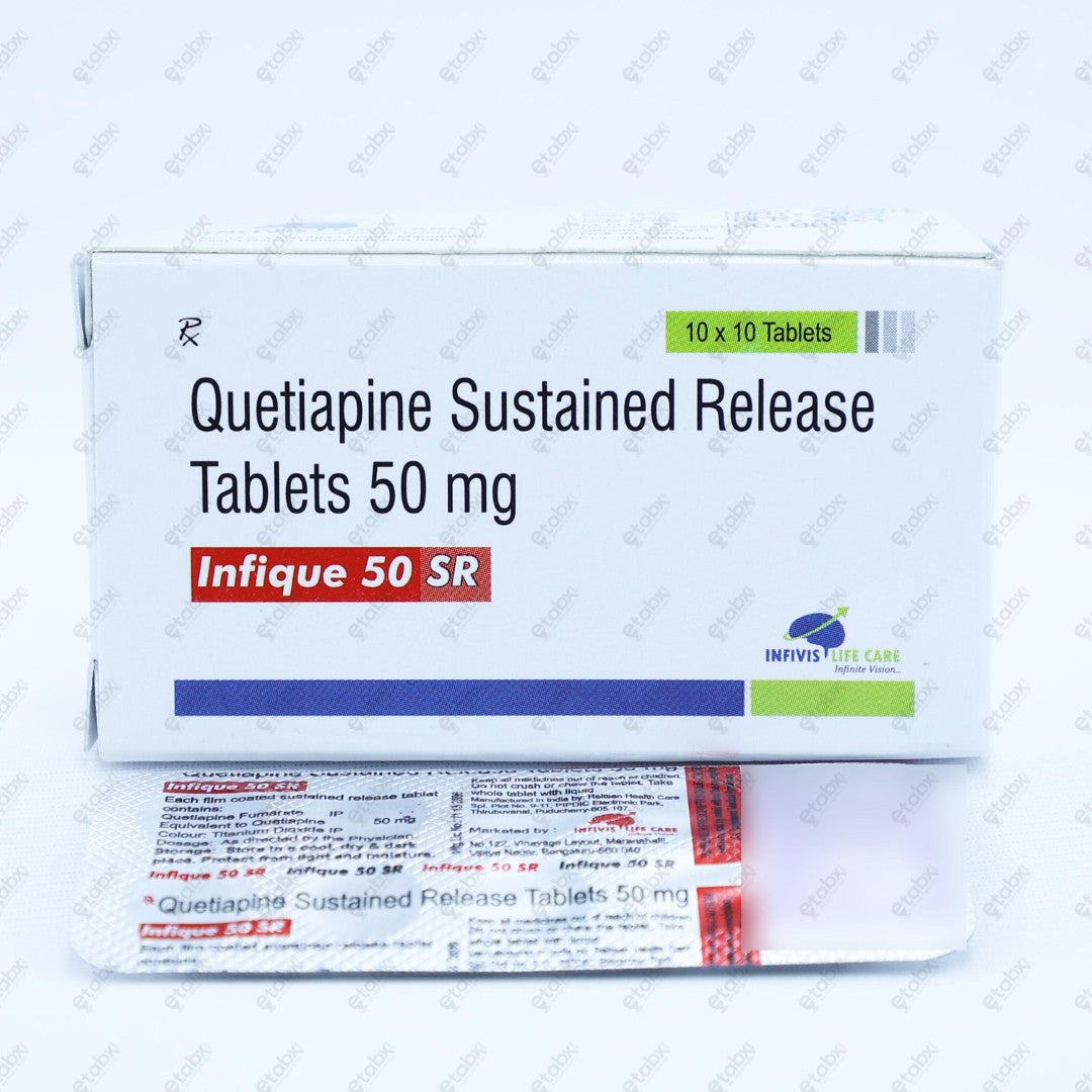 Infique 50 SR Tablet 10's