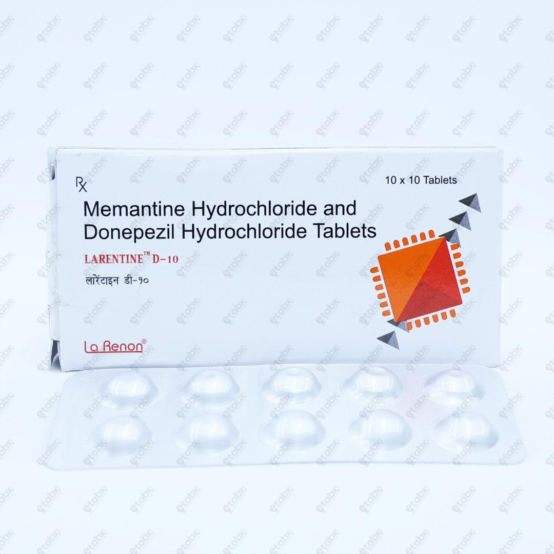 Larentine D 10mg Tablet 10's