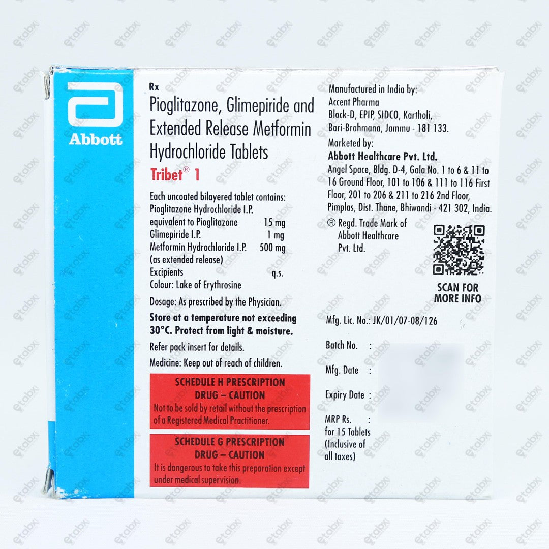 Tribet 1mg Tablet 15's