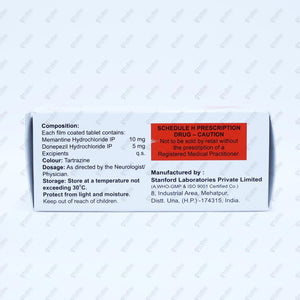 Larentine D 10mg Tablet 10's