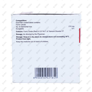 Phoscut Fer Tablets 10's