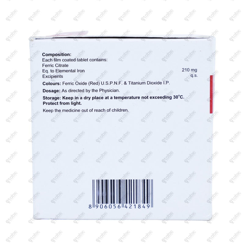 Phoscut Fer Tablets 10's