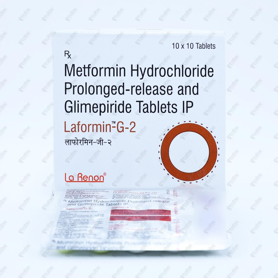 Laformin G 2mg Tablets 10's