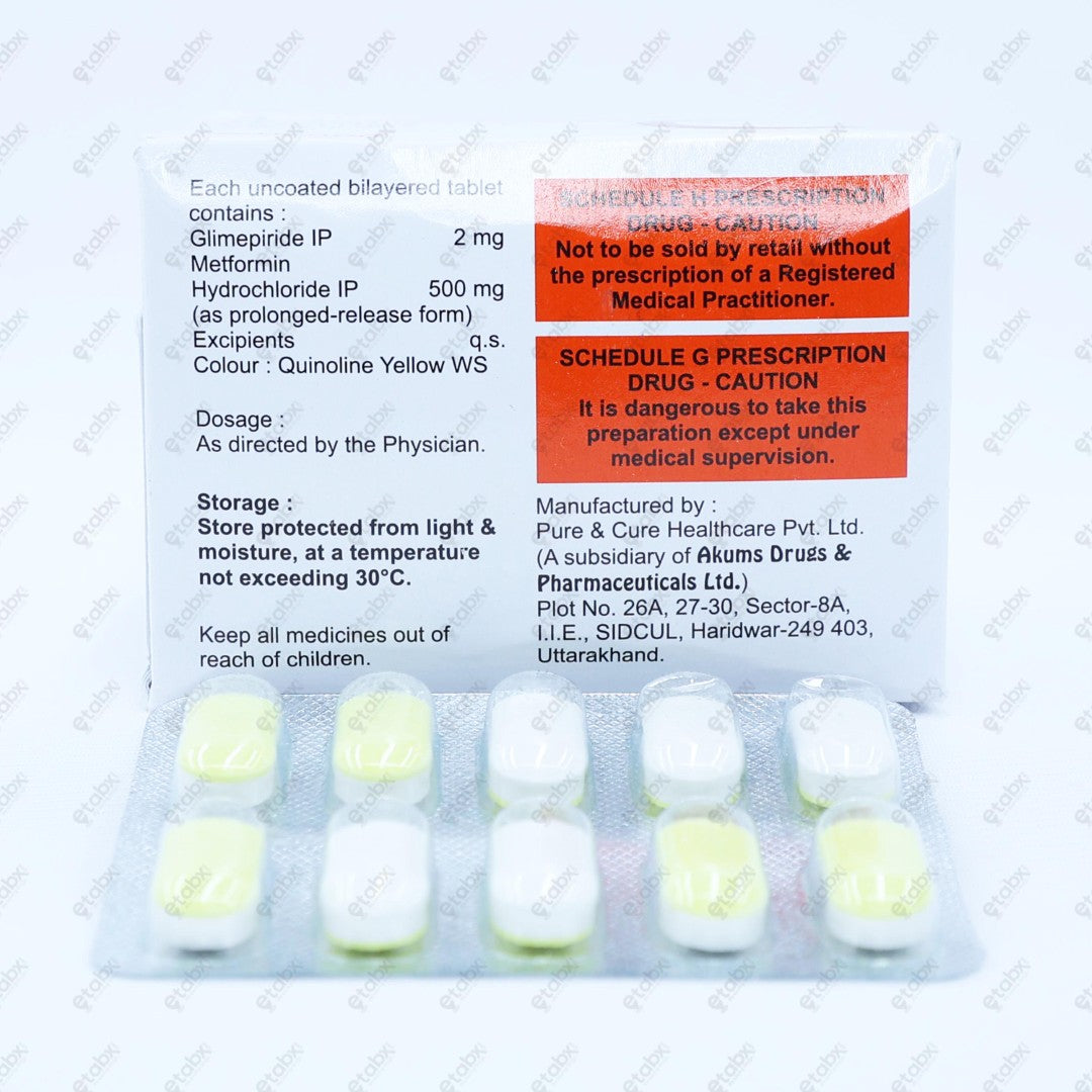 Laformin G 2mg Tablets 10's