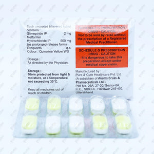Laformin G 2mg Tablets 10's