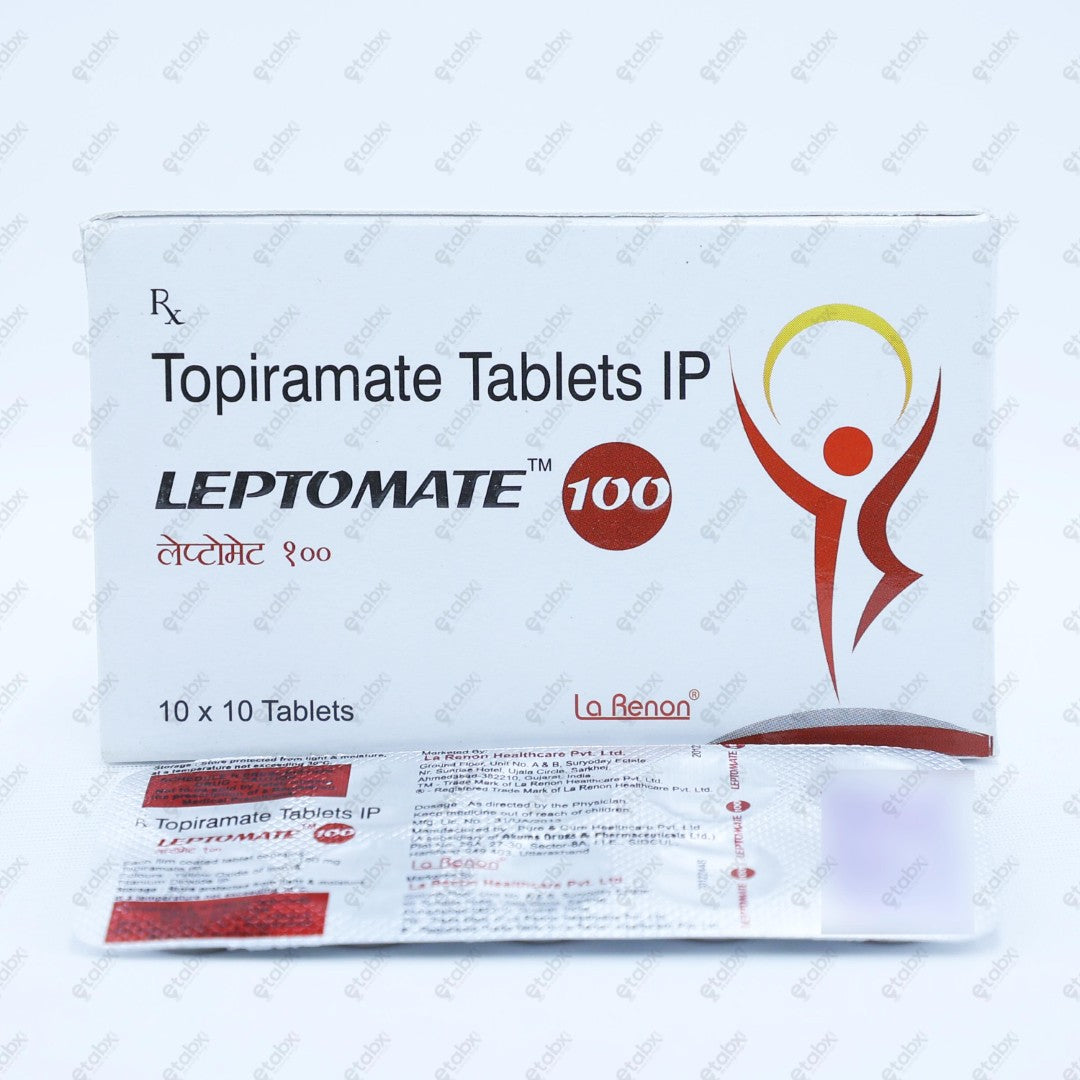 Leptomate 100 Tablet 10's