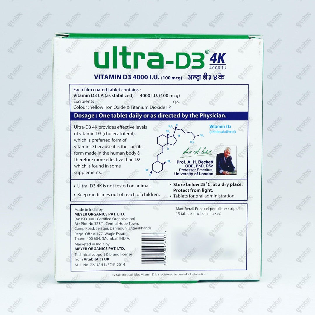 Ultra D3 4K Tablet 15's