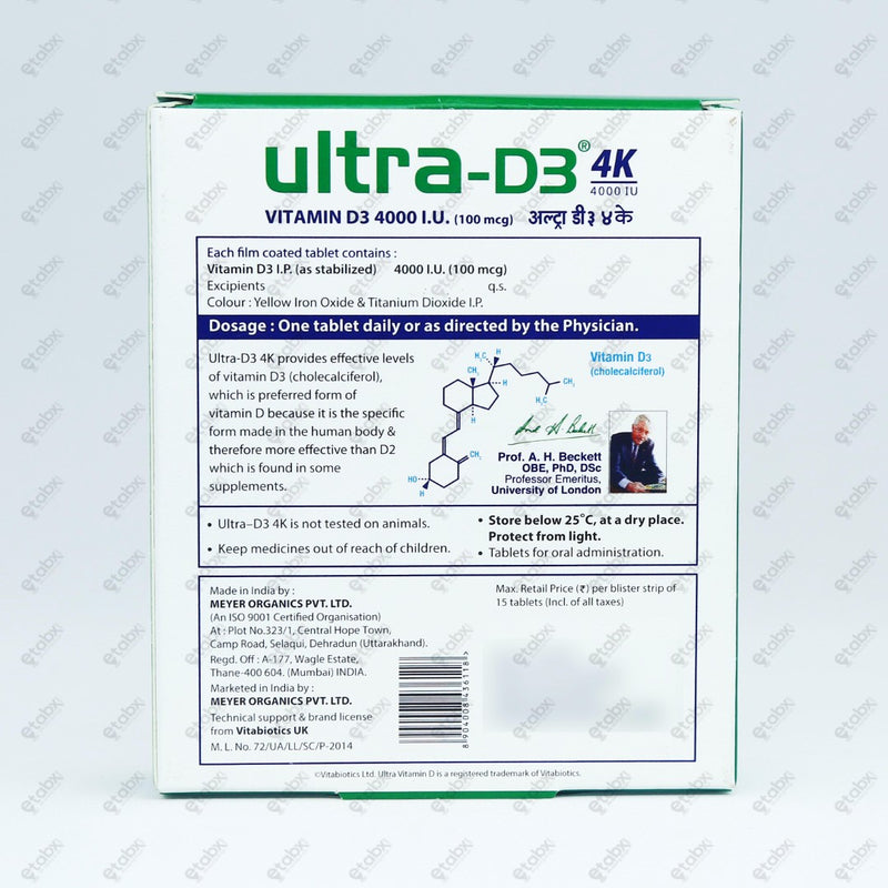 Ultra D3 4K Tablet 15's