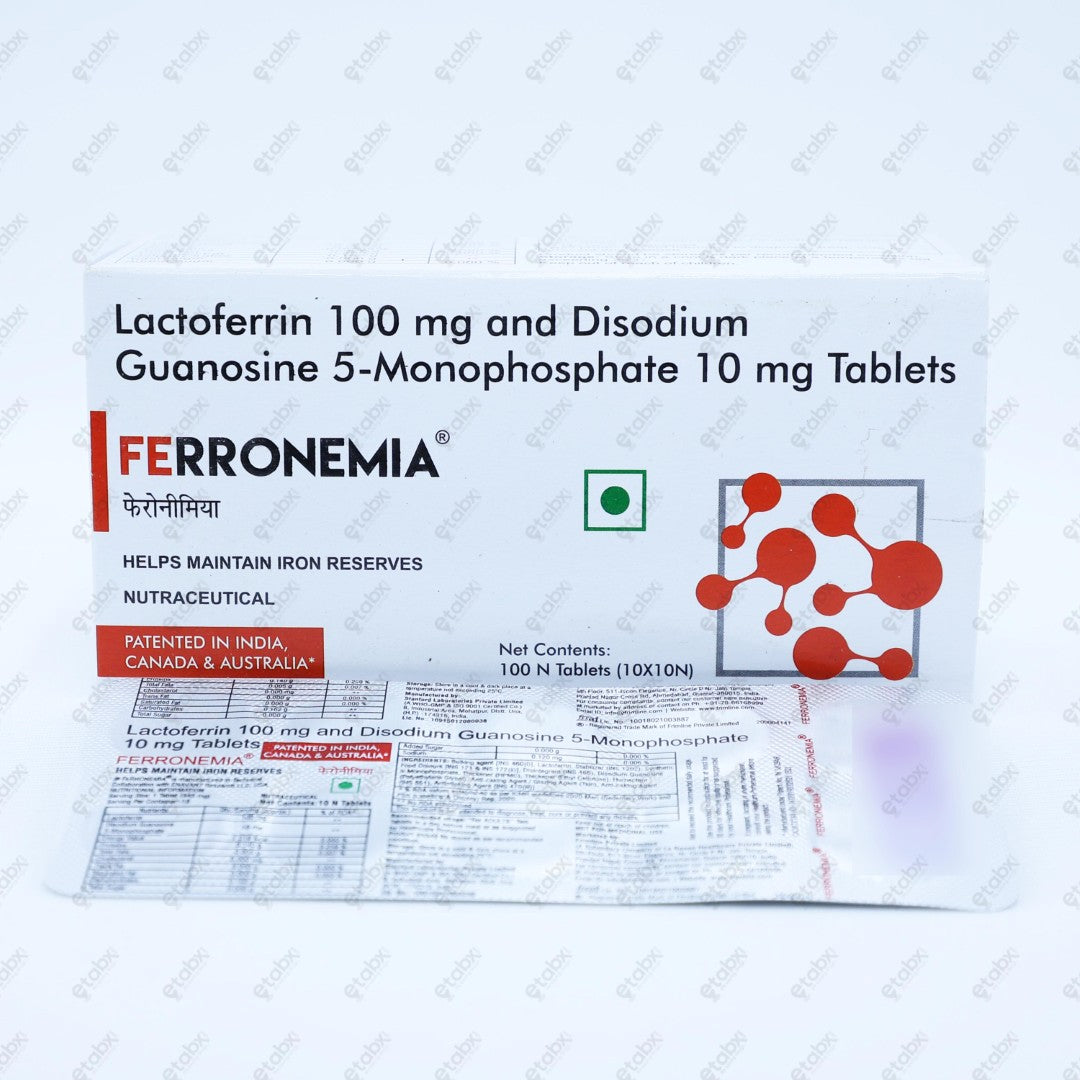 Ferronemia Tablet 10's