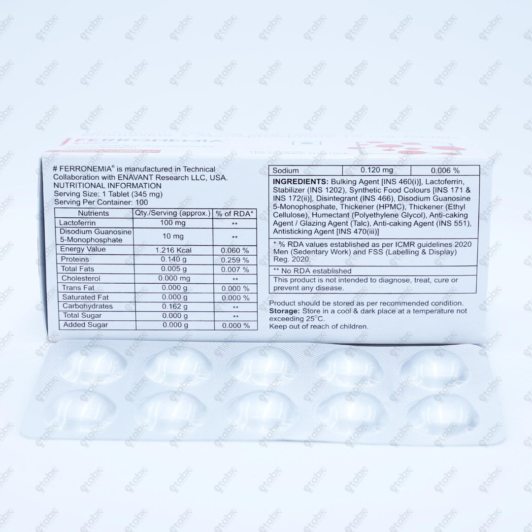 Ferronemia Tablet 10's