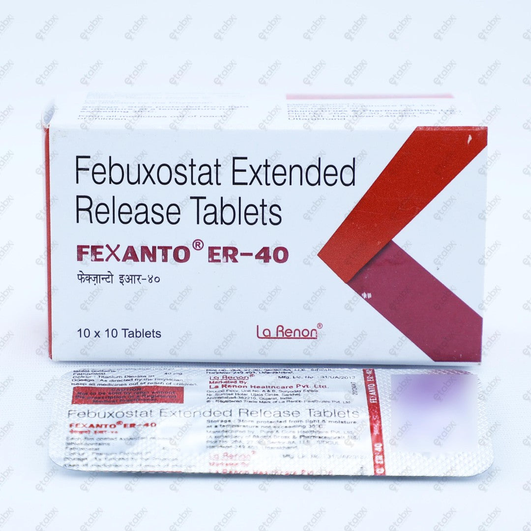 Fexanto ER 40mg Tablet 10's
