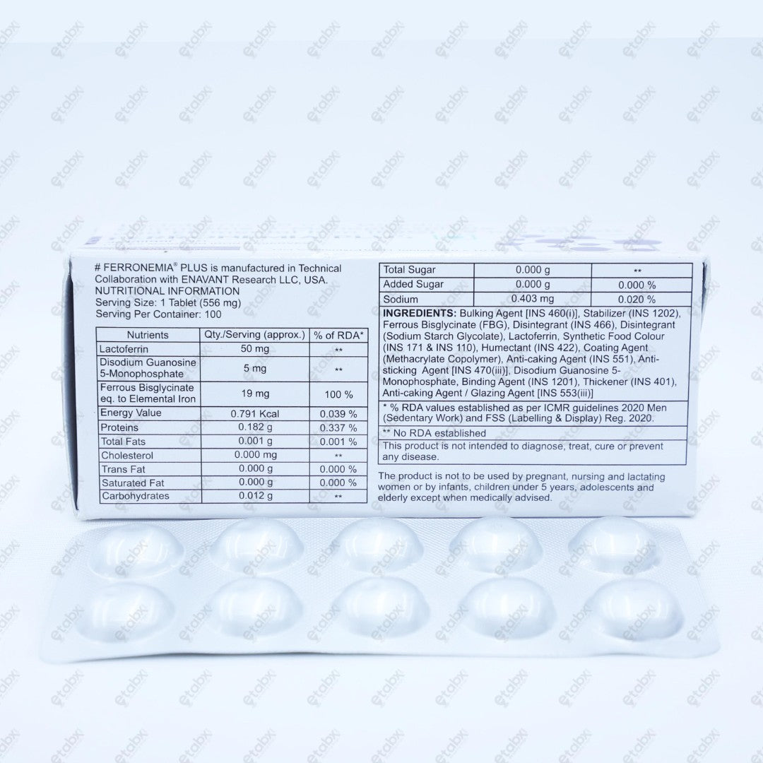 Ferronemia Plus Tablet 10's