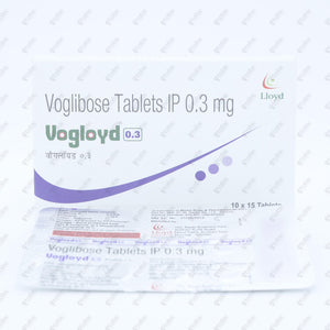 VOGLOYD 0.3mg Tablet 15's