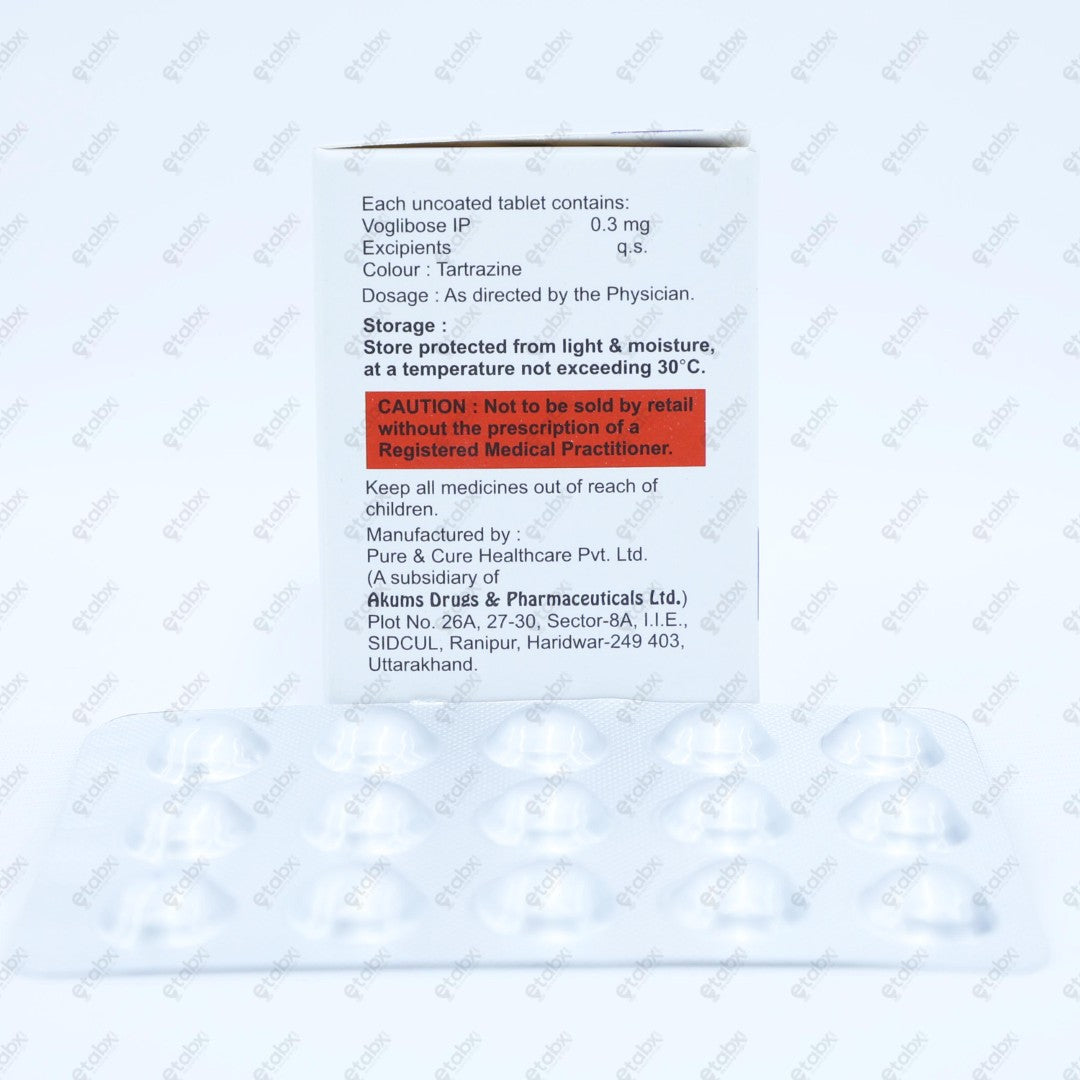 VOGLOYD 0.3mg Tablet 15's