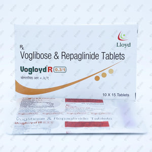 VOGLOYD R 0.3/1 Tablet 15's